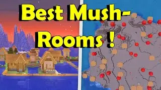 Minecraft - More BEST Mushroom Island Seeds -  for Java 1.21+