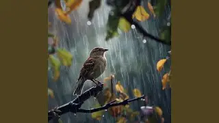 Canine Lullaby with Gentle Rain and Birds