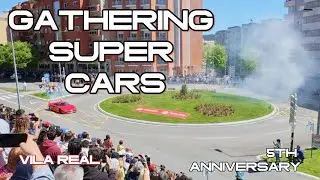 F40 de Raúl Marchisio, Drifting y locura.| Gathering Supercars Vila Real ´25