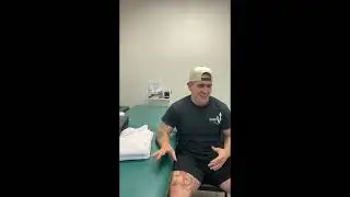 pec strain rehab journey day 1