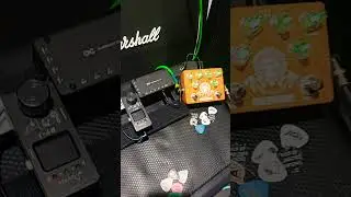 Low Gain overdrive with Marshall JCM 800.