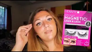 First Time Using Magnetic Lashes i-ENVY