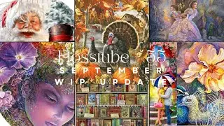 SEPTEMBER Flosstube # 55 Wip update and Barn update.