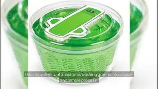 OXO Good Grips Salad Spinner Review 🌟 | Easy One-Hand Use | Best Salad Dryer 2025 for US Kitchens
