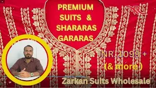 Super shiny Zarkan Suits (semi stitched ) season special collection 2023. #ntm #zarkanwork