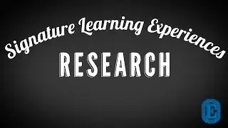 Supervised Research Signature Learning Experience