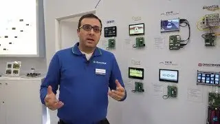Embedded World 2018 - Painel de demos de parceiros da Toradex