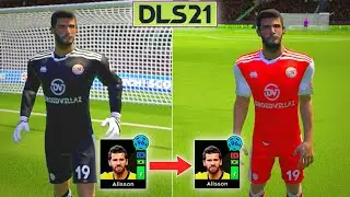 Using Alisson As A Striker - DLS 21 Online Multiplayer