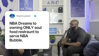 From NBA Dreams to serving the @NBA Bubble during the Pandemic-Joshua Johnsons story