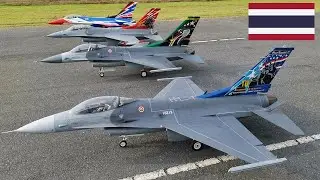 Top 6 Aviones de Guerra de TAILANDIA.
