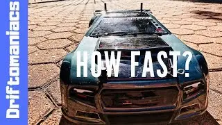 Насколько быстр Redcat Thunder Drift Car? Забег по GPS