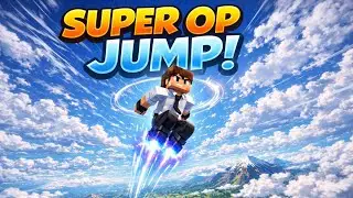 MINECRAFT, BUT THERE ARE SUPER JUMPS...!😍