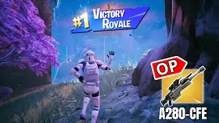 AR BLASTER A280-CFE OP | FORTNITE GAMEPLAY | STORMTROOPER WIN #fortnite #starwars