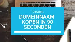DOMEINNAAM KOPEN in 90 seconden - TUTORIAL