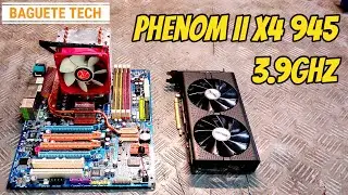 AMD PHENOM II x4 945 ao LIMITE @ 3.90GHz + AMD RX 470 @ 1300MHz | Baguete Tech
