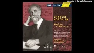 Schubert orch. Charles Koechlin : Sonata in C major 'Wanderer Fantasy' D. 760 (1822 orch. 1933)