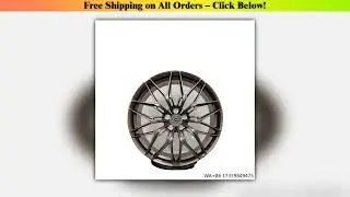 High Performance Forged Wheels Alloy Racing Wheel Rims 18-24 Inches Customizable Design Wholesale