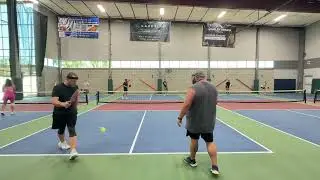 Upland Arena Pickleball Saturday 4/19/2025 Organized Open Play Game 2