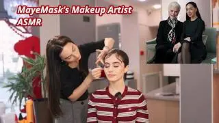 Maye Mask's Makeup Artist Did My Makeup [ASMR]