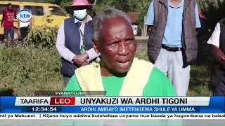 Wakazi wa Tigoni waandamana kupinga uchakuzi wa kipande cha ardhi iliyotengewa umma