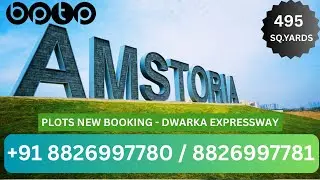 569 sq yards Luxury Plot &ndash; BPTP Amstoria &ndash; Sector 102 &ndash; Price: 2.75 Lac per sq yard | +918826997780