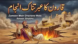 Jab Zameen Phat Gayi: Qaroon Aur Uske Khazane Ki Kahani | Quranic Story