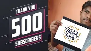 We crossed #500subs on art channel #500subscribers #500 @YouTube @vikrantkamblearts #youtuber