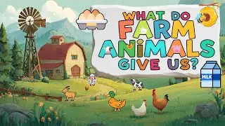 Animals for kids/ Uses Of Animals /kindergarten Kids Learning Videos / Learn Farm Animal Names