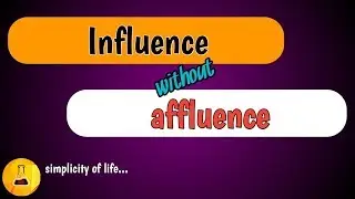 Influence without affluence, a true motivational story (English), Chemistry Junction