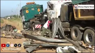 Traders Along Mayanja&ndash;Bungoma Highway Escape Death After Truck Loses Control