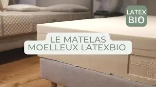 Le matelas moelleux en latex naturel - LatexBio