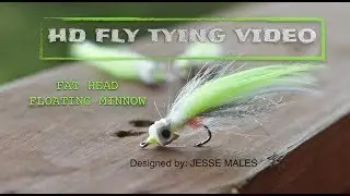Fat Head Floating Minnow HD Fly Tying Video