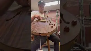 Lambdin Morello Guitars DoubleTop Archtop Hollowbody Electric Guitar hot takes with Brian Sheu