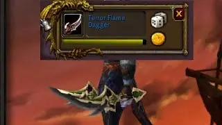 Как получить трансмогрификатор Terror Flame Dagger в MoP Classic WoW