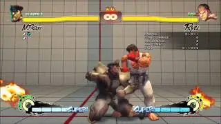 USF4: Bison practical EX red focus combos