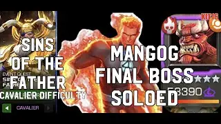 How To Defeat  Mangog Cavalier Final Boss Marvel Contest Of Champions