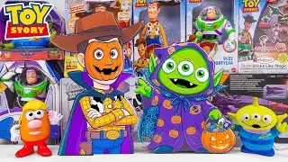 Unboxing Disney Pixar Toy Story toy collection ASMR | Disney Pixar Toy Story Buzz Lightyear, Woody