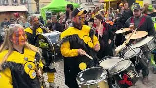 Guggemusig Randeh&uuml;&uuml;ler Beringen - Einmarsch - Guggenchilbi Schaffhausen 2025