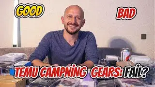 ​I Bought Cheap Temu Camping Gear for Winter camping and Cave exploration...Is it Trash? #temu