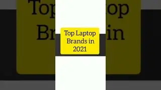 Top 5 laptop brands 2021 #trending #reels #newyear2022 #viral #viralshorts