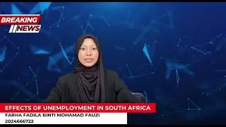 ECO211: UNEMPLOYMENT IN SOUTH AFRICA