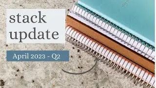 My Planner Lineup Might Surprise You | April 2023 Planner Stack Update