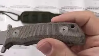 Fox Exagon Tactical Knife M/CO Micarta 1665TK