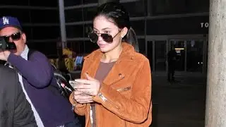 Kylie Jenner Looks SO Engaged Returning Home From Romantic Vacay With Tyga