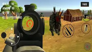 Real Dino Deadly Hunt 3D- Dinosaur Hunter Dino City 2021 Part 3 Hunter Gameplay