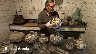 Tularosa Black on White Pottery A.D. 1200-1300 from the Upper Little Colorado River Drainage.