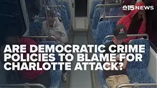 Republicans blame Democratic crime policies for Charlotte transit attack