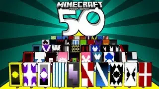 50 Awesome Banner Designs Tutorial In MCPE 1.2 Beta