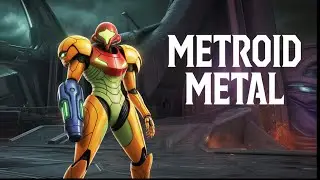 Bounty Hunters - Alone in Zebes (Official Lyric Video) | [Metroid Metal]