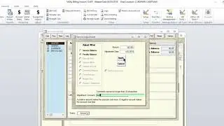 Utility Billing Adjustments